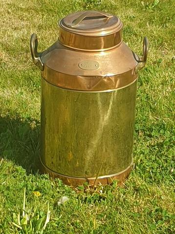 pot à lait en cuivre, Enlèvement
