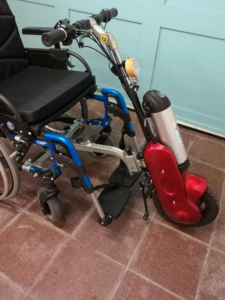 Electrische aankoppelfiets V400 36v 250w 12 inch, Diversen, Brommobielen en Scootmobielen, Zo goed als nieuw, Overige merken, Ophalen of Verzenden