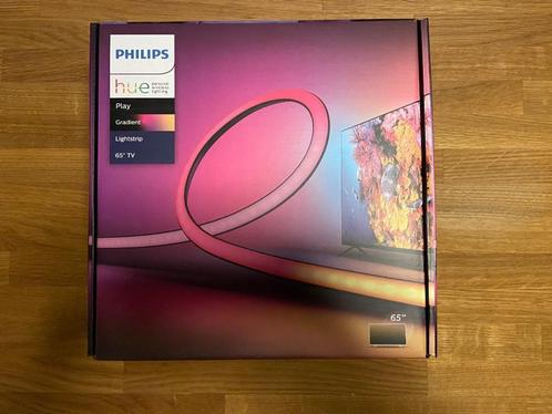 NIEUWE Philips Hue Play Gradient Lightstrip 65+ inch voor TV, Maison & Meubles, Lampes | Lampes en vrac, Neuf, Ampoule LED, Soft ou Flame