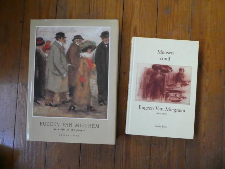 Eugeen van Mieghem: kunstenaar van het volk  - 2 boeken, Boeken, Kunst en Cultuur | Beeldend, Ophalen of Verzenden