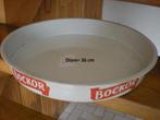 BOCKOR metalen dienblad 36 cm, Verzamelen, Ophalen of Verzenden, Zo goed als nieuw, Reclamebord, Plaat of Schild