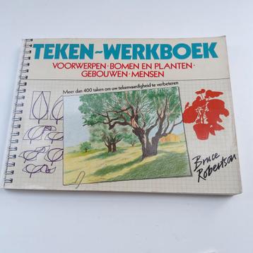 Teken- werkboek . Bruce Robertson. 256 pagina's.  beschikbaar voor biedingen
