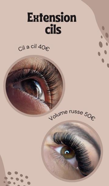 Extension cils, Enlèvement, Comme neuf
