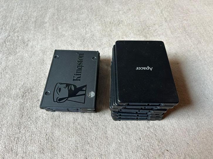 SSD 2.5' SATA - 10x 120GB, Computers en Software, Harde schijven, Gebruikt, Laptop, Intern, SSD, SATA, Ophalen of Verzenden