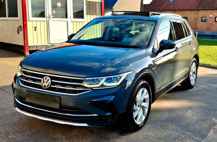 Vw Tiguan Elegance 20TDI 150pk DSG, Auto's, Volkswagen, Bedrijf, Tiguan, 360° camera, Achteruitrijcamera, Adaptive Cruise Control