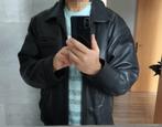 Mooi leren jas uit Argentina, Ophalen, Zwart, Zo goed als nieuw, Andere