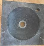 Waskom/handenwasser natuursteen en kraantje Grohe, Doe-het-zelf en Bouw, Sanitair, Ophalen, Zo goed als nieuw, Steen, Wastafel