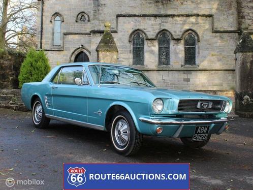 Ford Mustang | 1966 | Route 66 Auctions, Auto's, Oldtimers, Bedrijf, Te koop, Ford, Benzine, Overige carrosserie, Handgeschakeld