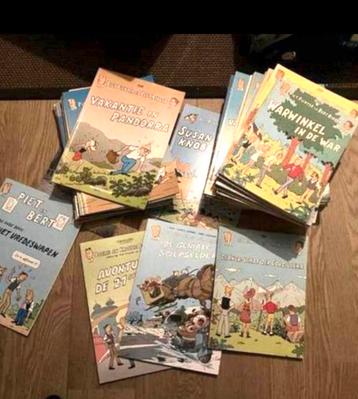 VOLLEDIGE reeks Bert Bibber en Piet Pienter - 49 stuks beschikbaar voor biedingen