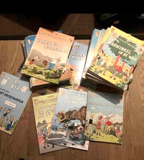 VOLLEDIGE reeks Bert Bibber en Piet Pienter - 49 stuks, Boeken, Stripverhalen, Ophalen of Verzenden
