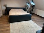 Veldeman leder boxspring 200x180 luxe uitvoering, Ophalen, Zo goed als nieuw