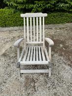 Mooi engelse longe tuin zetel, Tuin en Terras, Ophalen, Zo goed als nieuw, Hout