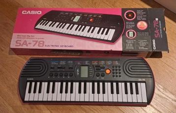 Casio SA-78 clavier, Musique & Instruments, Enlèvement, Comme neuf, Casio