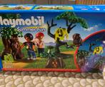 Playmobil en forêt avec lampe torche uv, Complete set, Zo goed als nieuw