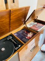Mobilier vintage Blaupunkt avec tourne-disque et radio, Enlèvement, Utilisé, Tourne-disque, Dual