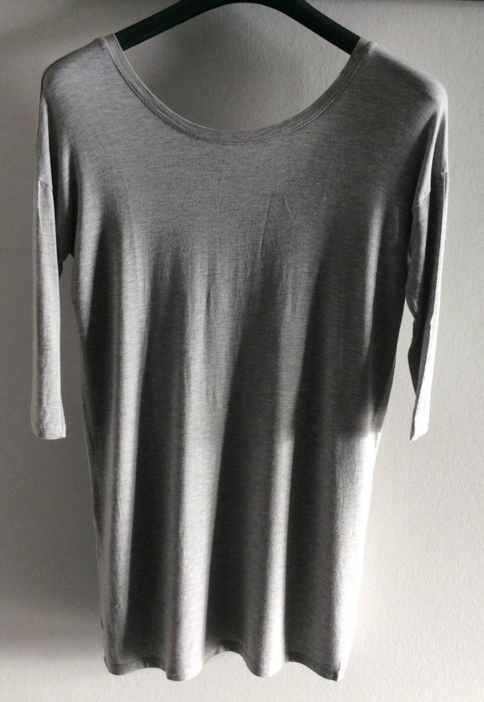 shirt MbyM, maat S (oversized), Kleding | Dames, T-shirts, Zo goed als nieuw, Maat 36 (S), Beige, Lange mouw, Verzenden