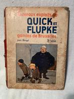 Tintin Hergé quick et flupke 1942, Livres, Comme neuf