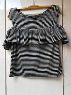 Groggy by JBC zwart-wit T-shirt - Maat S, Ophalen of Verzenden, Zo goed als nieuw, Korte mouw, Maat 36 (S)