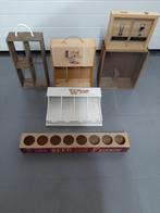 houten wijnkisten,geschenkkisten,bierlat, 6 stuks, Verzamelen, Ophalen, Zo goed als nieuw