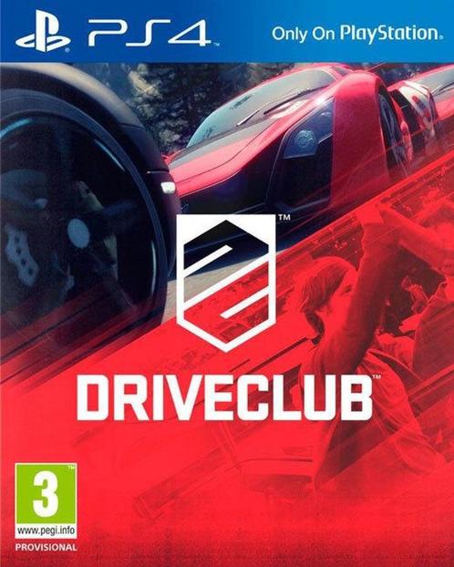 DriveClub PS4, Games en Spelcomputers, Games | Sony PlayStation 4, Zo goed als nieuw, Simulatie, 1 speler, Vanaf 7 jaar, Online