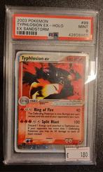 Pokemon Typhlosion ex #99 - psa 9 - EX sandstorm, Hobby en Vrije tijd, Verzamelkaartspellen | Pokémon, Ophalen, Zo goed als nieuw