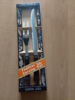 Retroset mes en vleesvork nieuw, Enlèvement ou Envoi