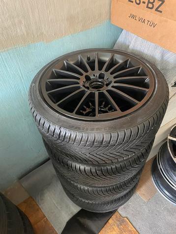 Jantes AMG 18 pouces/pneus Allseason 225/40/18 Minerva, Enlèvement, Comme neuf