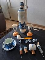 set van delfts  blauw ,ophalen in Ekeren ., Antiek en Kunst, Ophalen