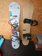Snowboards te koop, Sport en Fitness, Snowboarden, Ophalen, Zo goed als nieuw, Bindingen