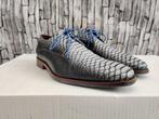 Floris van Bommel blauw croco schoenen - Maat 42,5 H, Vêtements | Hommes, Chaussures, Comme neuf, Bleu, Chaussures à lacets, Envoi