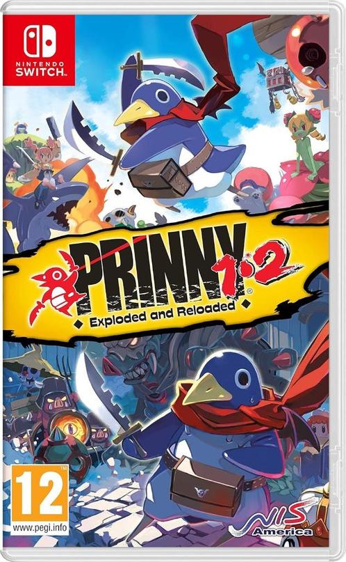 Neuf - Prinny 1-2 Exploded and Reloaded Just Dessert Edition, Games en Spelcomputers, Games | Nintendo Switch, Nieuw, Ophalen of Verzenden