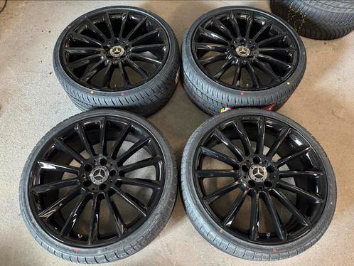 20 inch Mercedes C klasse AMG velgen 5x112 W205, Auto-onderdelen, Banden en Velgen, Banden en Velgen, Zomerbanden, 20 inch, 225 mm