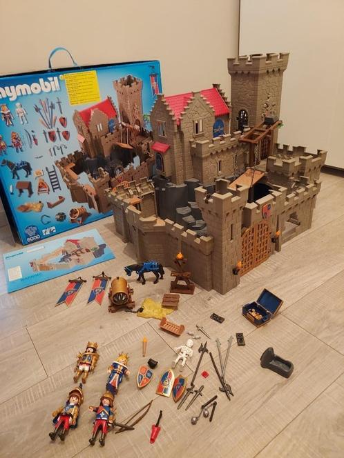 Playmobil 6000 Koningskasteel van de Leeuwenridders, Kinderen en Baby's, Speelgoed | Playmobil, Zo goed als nieuw, Complete set