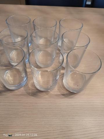 9 drinkglazen beschikbaar voor biedingen