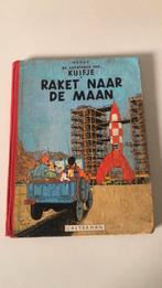 kuifje - Raket naar de maan (1953 ) 1e druk, Boeken, Ophalen of Verzenden