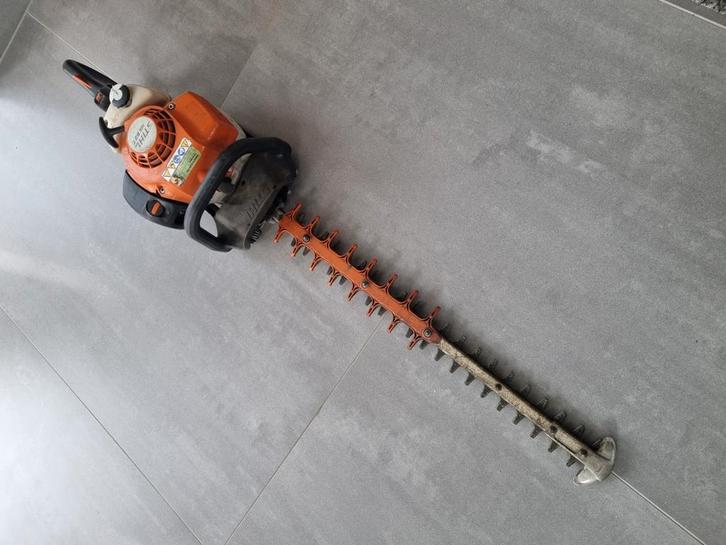 Stihl HS82T 60 cm - nog veel profiel op de messen, Jardin & Terrasse, Taille-haies, Utilisé, Essence, Enlèvement