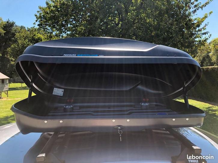 Bermude 100 noir brillant, Autos : Divers, Coffres de toit, Enlèvement