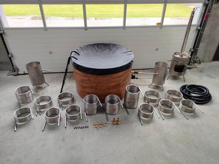 Zwembad verwarming hottub verwarming warmtewisselaar kachel, Tuin en Terras, Zwembad-toebehoren, Nieuw, Verwarming, Ophalen of Verzenden