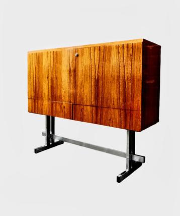 Vintage German Rosewood Highboard, WK Mobel beschikbaar voor biedingen