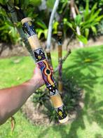 Bamboo Rainstick | Regenstick | Handgeschilderde Regen Stick, Muziek en Instrumenten, Ophalen of Verzenden