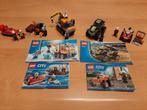 4 sets lego city, Kinderen en Baby's, Speelgoed | Duplo en Lego, Ophalen, Zo goed als nieuw, Complete set, Lego