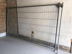 Heras hekken/ werfhekken, Tuin en Terras, Tuinhekken en Hekwerk, Ophalen, Zo goed als nieuw, Aluminium, Gaashekwerk