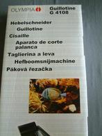 Nieuwe papiersnijder A3 - Guillotine Olympia G4108, Ophalen, Nieuw in verpakking, Overige typen