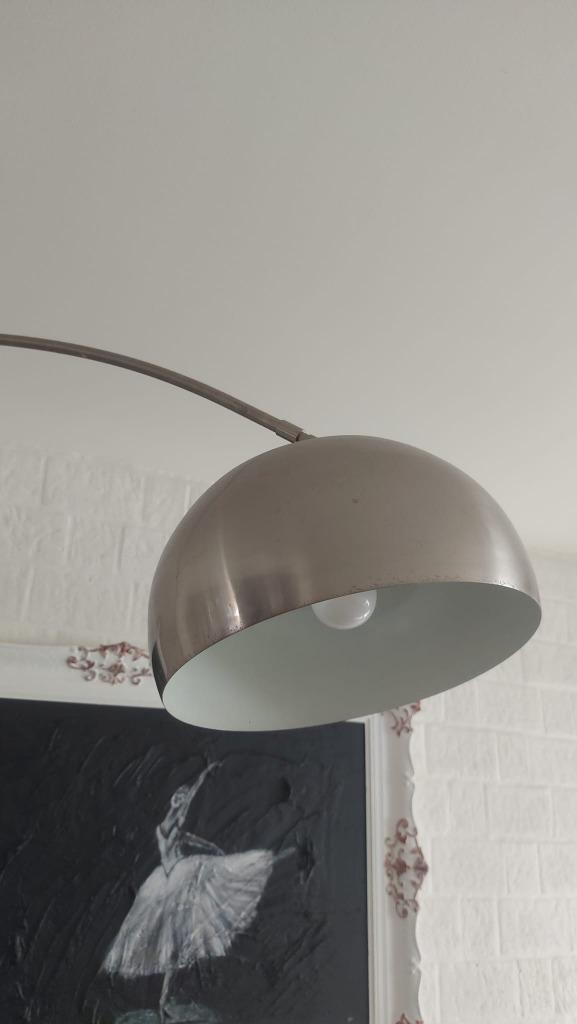 Vloerlamp, Huis en Inrichting, Lampen | Vloerlampen, Zo goed als nieuw, 200 cm of meer, Metaal, Ophalen