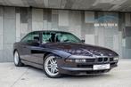 BMW 850 Ci A 5.0 V12 Coupé E31 / OLDTIMER / ZWART LEDER, Auto's, BMW, Automaat, 4 zetels, Achterwielaandrijving, Zwart