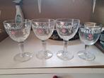 5 westmalle glazen, Verzamelen, Biermerken, Ophalen, Zo goed als nieuw