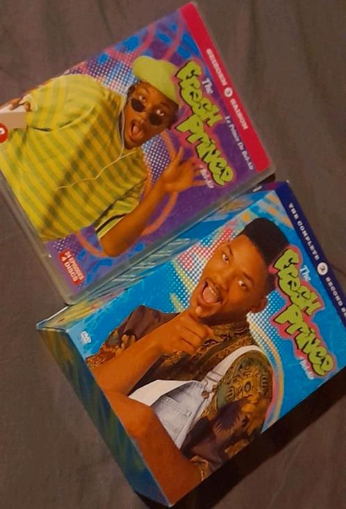 Fresh prince of bel-air, will smith, seizoen 2 en 3 op dvd, Cd's en Dvd's, Dvd's | Tv en Series, Zo goed als nieuw, Komedie, Boxset