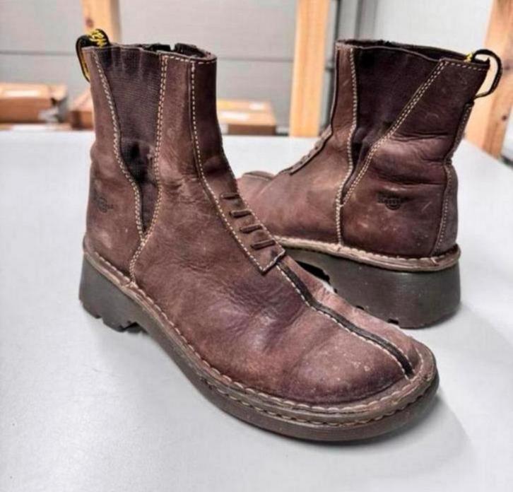 Dr Martens 2819 boots leather leder lederen bruin maat 38, Kleding | Dames, Schoenen, Zo goed als nieuw, Lage of Enkellaarzen
