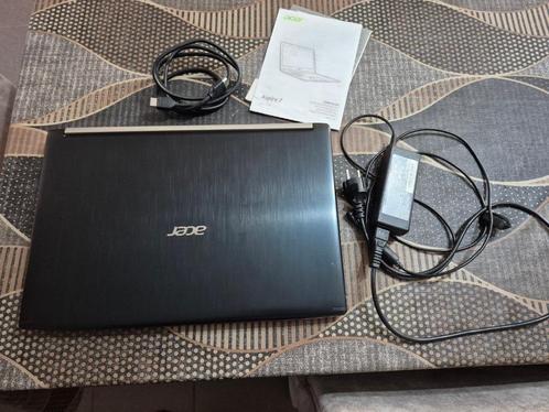 Acer Aspire A717-71G laptop + Samsung 27" C27B750 scherm, Computers en Software, Laptopstandaarden, Zo goed als nieuw, Ophalen
