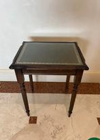 Prachtige Vintage houten bijzettafel 52cm/39cm/53cm LxBxH, Antiek en Kunst, Ophalen